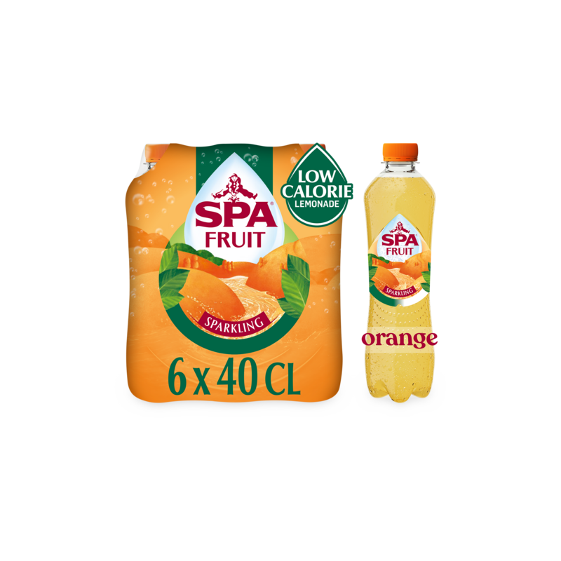 Spa Fruit Pétillant Orange (24 x 40cl PET)