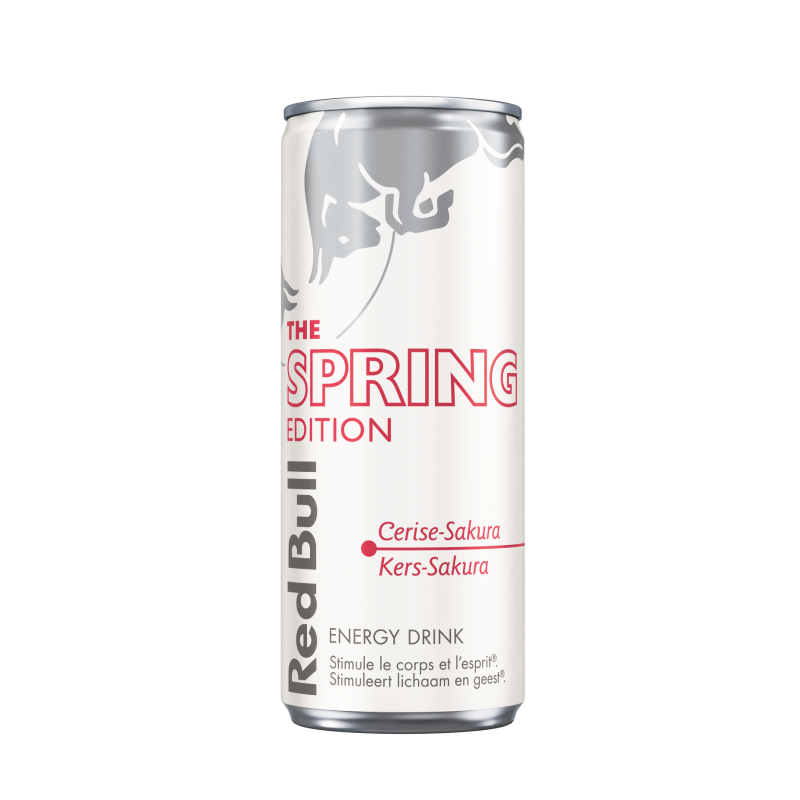 Red Bull Spring Cherry Sakura (24 x 25cl Canettes)