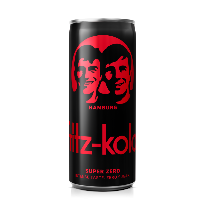 Fritz Kola Super Zéro (24 x 33cl blik)