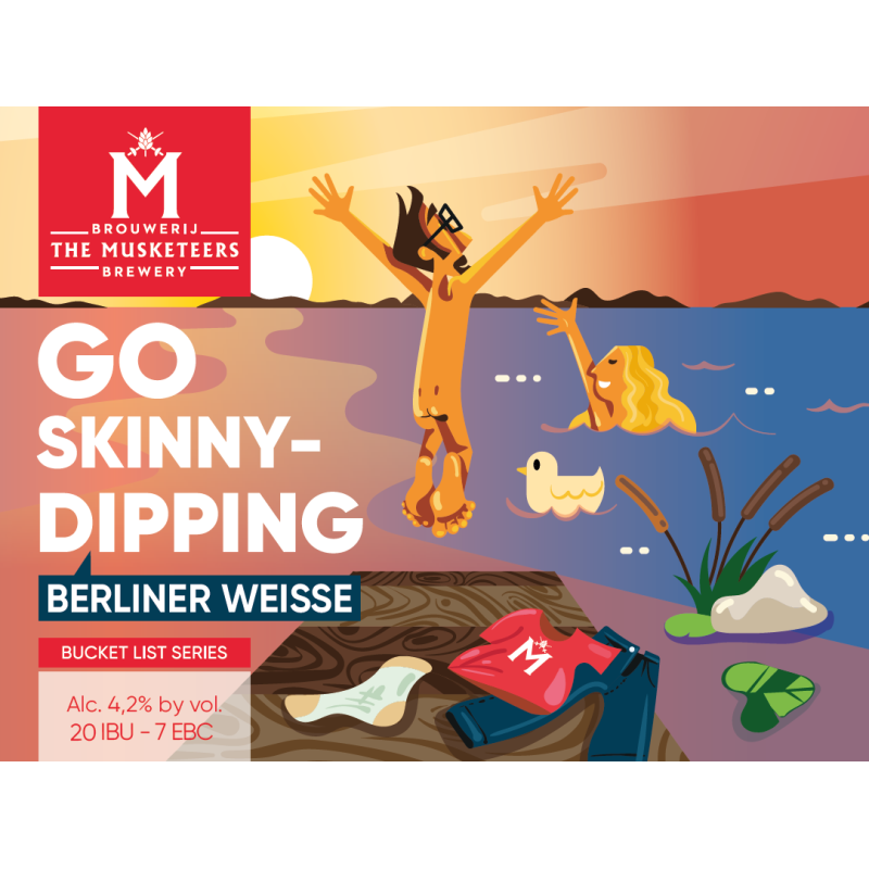 Go Skinny-Dipping 4.2% - Musketeers (Fût de 20L)