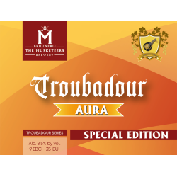 Troubadour AURA 8.5% - Musketeers (Fût de 20L)