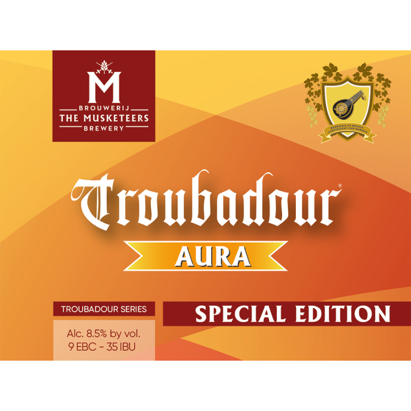 Troubadour AURA 8.5% - Musketeers (Vat 20L)
