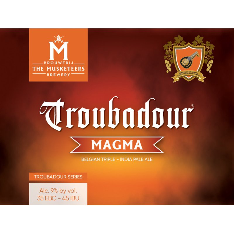 Troubadour Magma 9% - Musketeers (Fût de 20L)