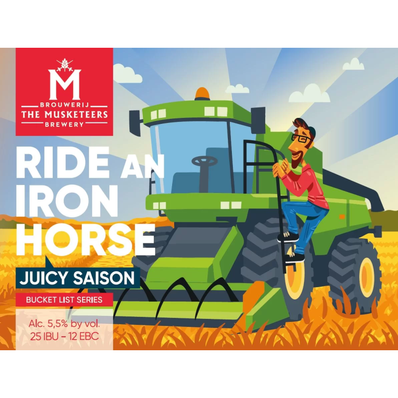 Ride An Iron Horse - Musketeers (Fût de 20L)