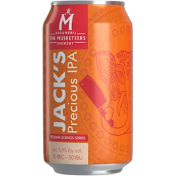 Jack's Precious IPA 5,9% - Musketeers (24 x 33cl canettes)