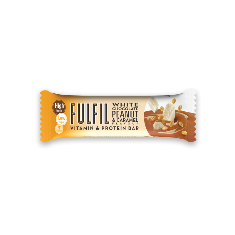 Fulfil White Chocolat Peanut & Caramel (15 x 55gr)