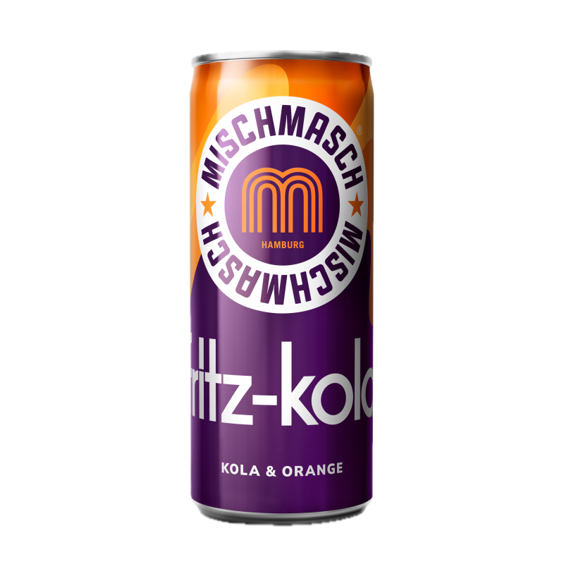 Fritz Mischmasch kola & orange (24 x 33cl blik)