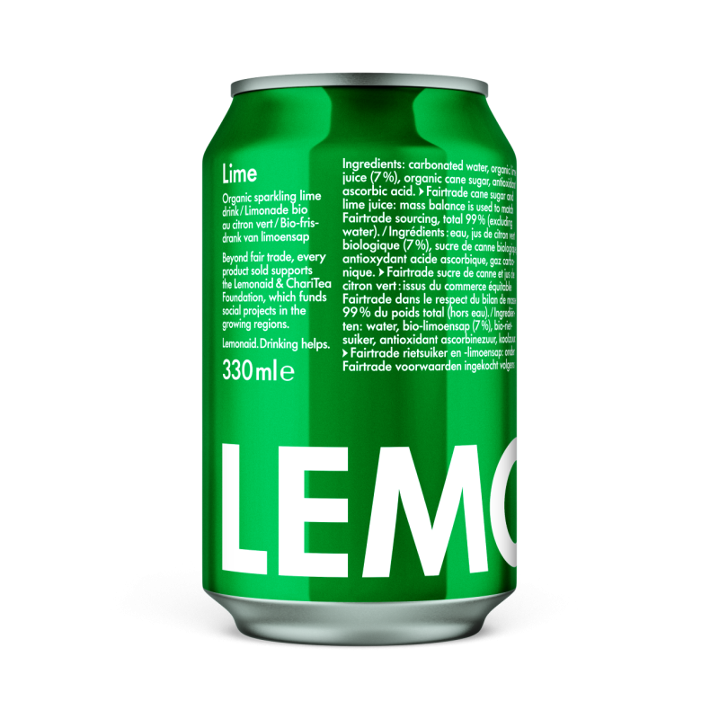 Lemonaid Lime (12 x 33cl blik)