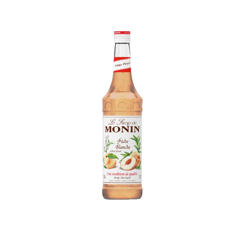 Monin - Sirop de Pêche Blanche - 70cl