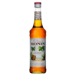 Monin - Sirop de Rhum Saveur Caribbean - 70cl