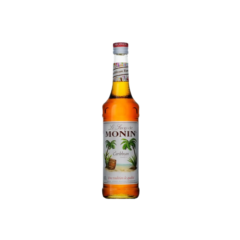 Monin - Sirop de Rhum Saveur Caribbean - 70cl