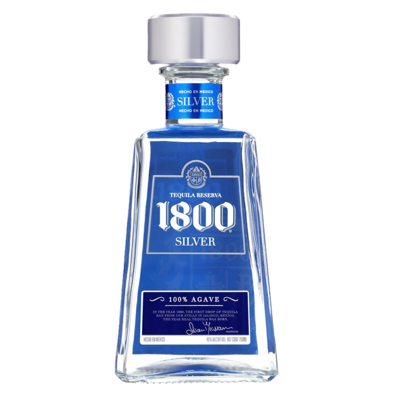 Tequila 1800 cuervo Silver - 38% vol - 70cl