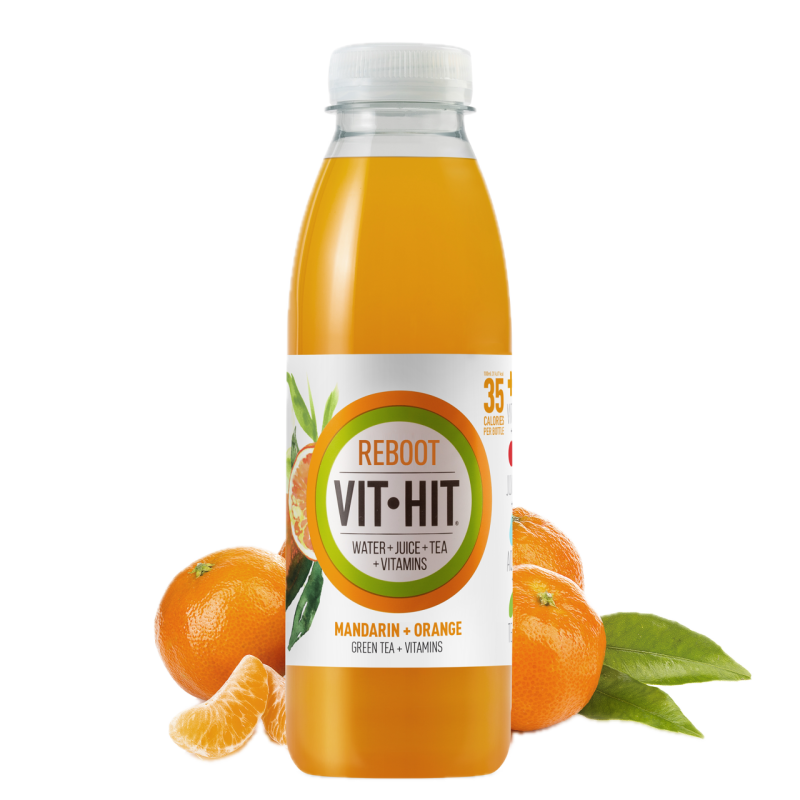 VitHit Reboot - Detox - Mandarine (12 x 50cl PET)