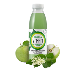 VitHit Lean and Green - Apple & Elderflower (12 x 50cl PET)