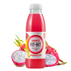 VitHit Immunitea - Dragonfruit & Yuzu (12 x 50cl PET)