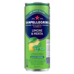 San Pellegrino Limone & Menta (24 x 33cl blik)