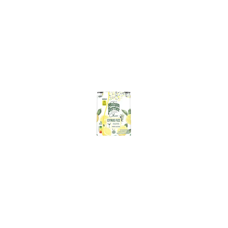Maison Perrier - Chic Citrus Fizz (24 x 25cl Canettes)
