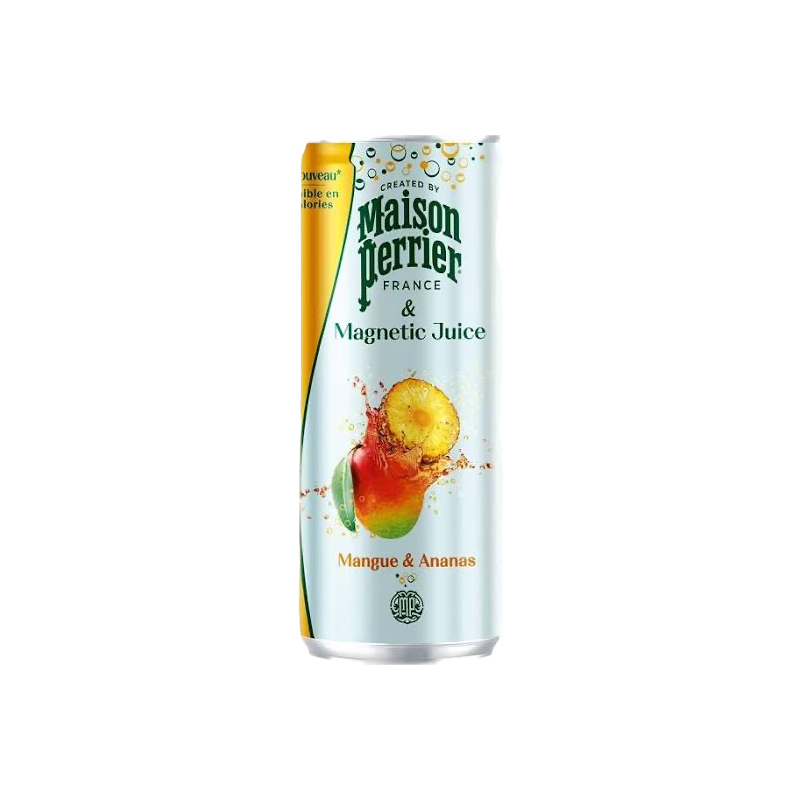 Perrier Magnetic Juice Ananas-Mangue (24 x 25cl blik)
