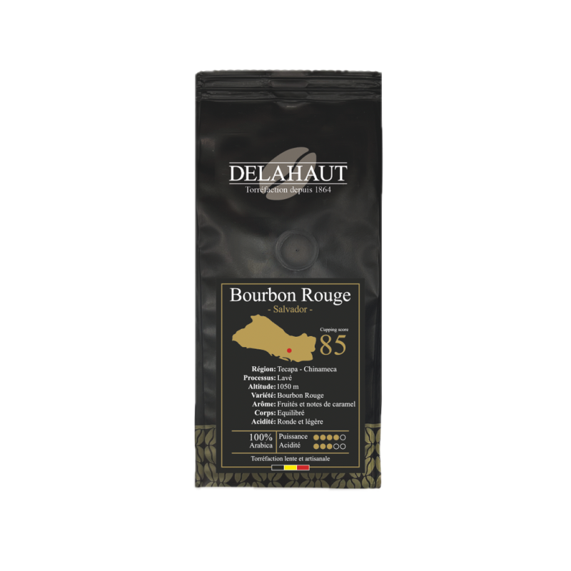 Delahaut Bourbon Rouge MOULU 500gr