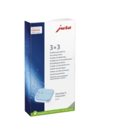 Boîte de 9 pastilles de détartrage pour JURA
