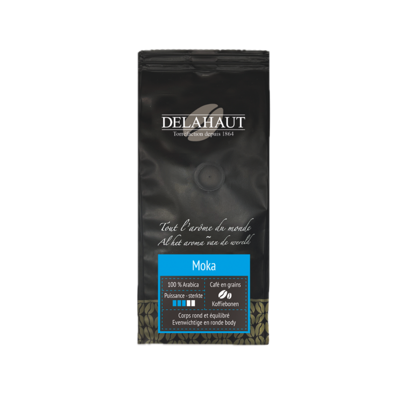 Delahaut Moka en grains 1kg