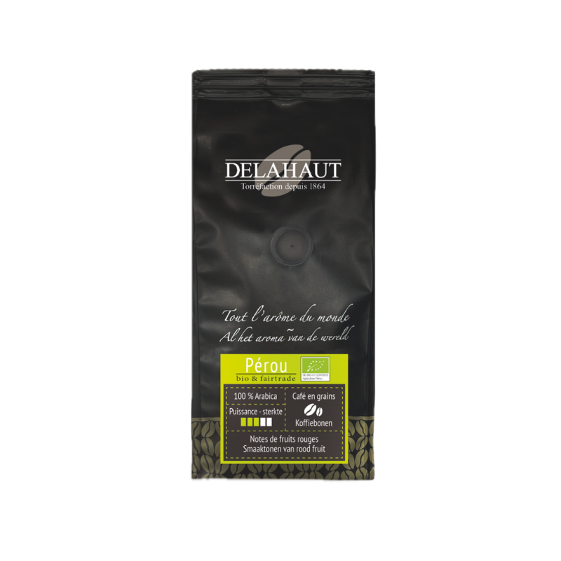 Delahaut Pérou en grains 1kg