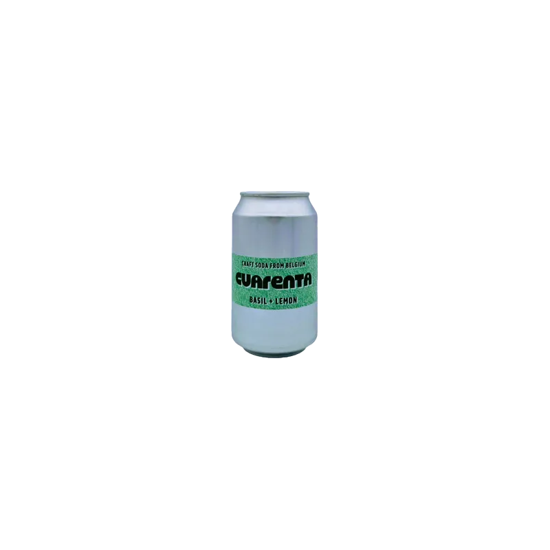 Cuarenta - Basil x lemon (24 x 33cl canettes)