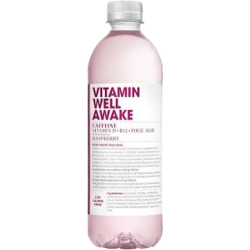 Vitamin Well Awake Raspberry (12 x 50cl PET)