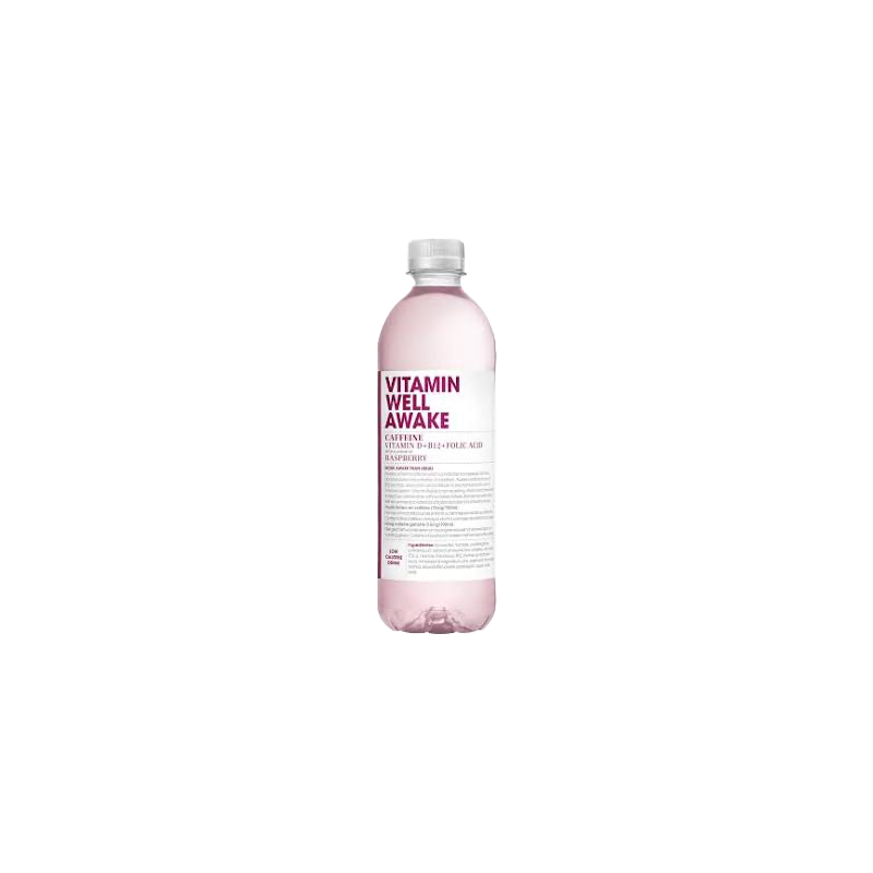 Vitamin Well Awake Raspberry (12 x 50cl PET)