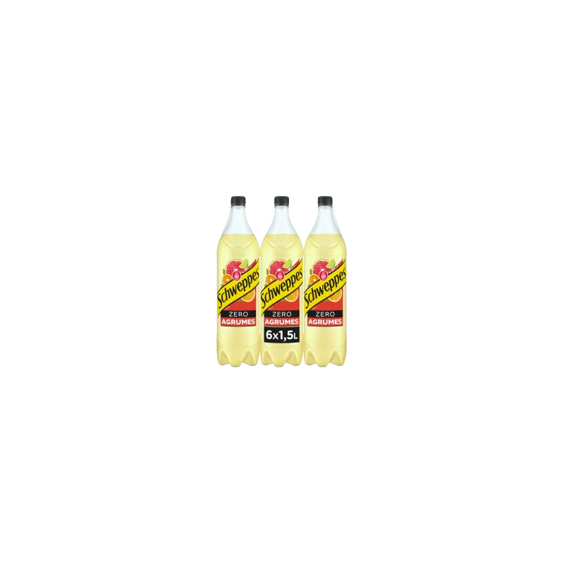 Schweppes Agrum Zéro  (6 x 1,5L PET)
