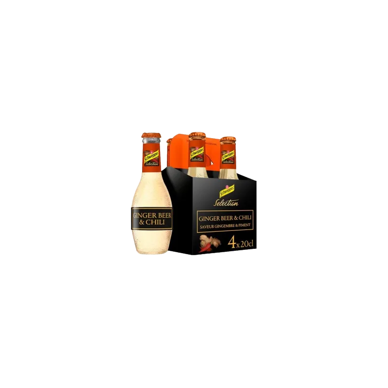Schweppes Sélection Ginger Beer & Chili (24 x 20cl OW)