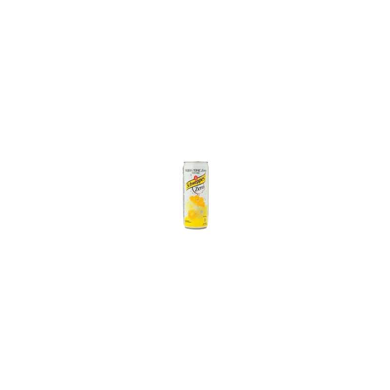 Schweppes Indian Tonic Zéro (24 x 33cl Canettes)