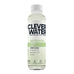 Clever Water Activate Lemon Lime (12 x 50cl PET)