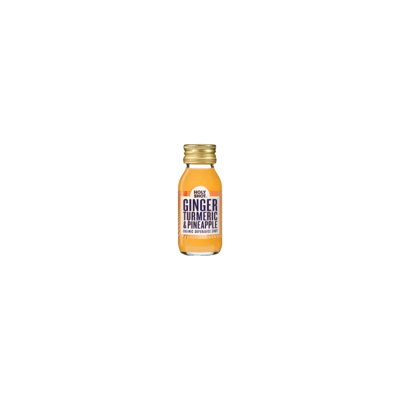 Holyshot Detox Ginger, Turmeric & Pineapple BIO  (12 x 60 ml)