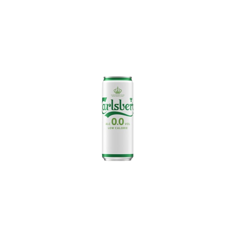 Carlsberg 0% (24 x 33cl canettes)