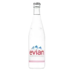 Evian eau minérale naturelle (Casier de 12 x 1L)