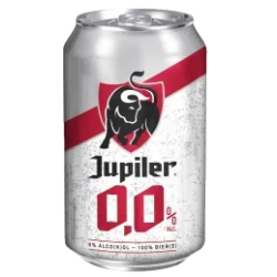 Jupiler 0.0% (4x6x33cl Canettes)