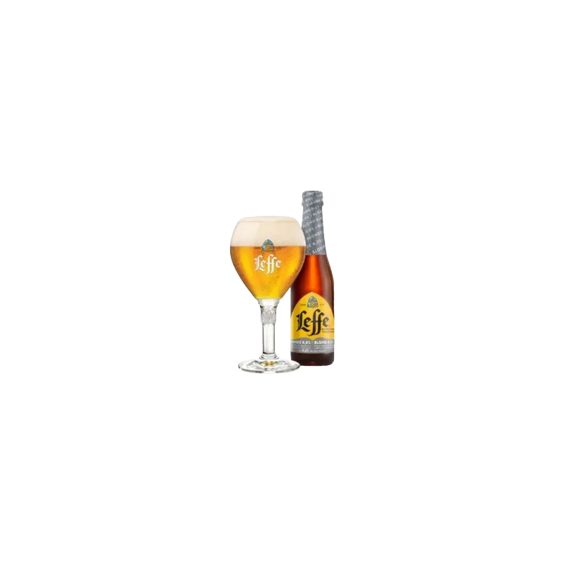 Leffe blonde 0.0% (Casier de 24 x 33cl)