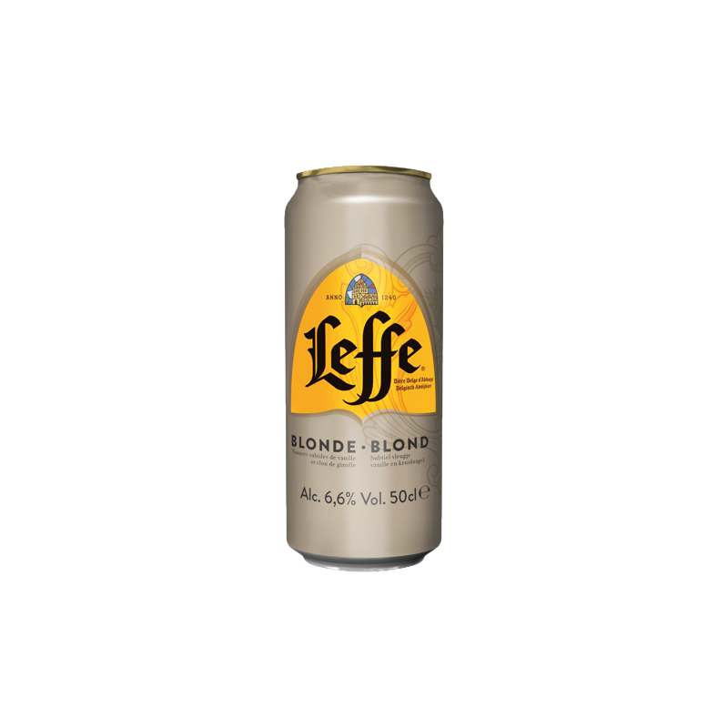 Leffe blonde (24 x 50cl canettes)