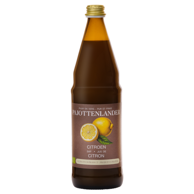 Pajottenlander Jus de Citron Jaune Pur Bio (Casier de 6 x 75cl)