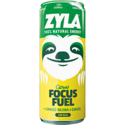 Zyla Focus Citrus (12 x 25cl canettes)