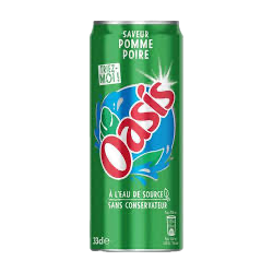 Oasis Pomme-Poire (24 x 33cl blik)