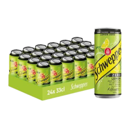 Schweppes Lemon Zéro (24 x 33cl blik)