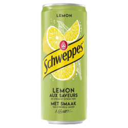 Schweppes Lemon (24 x 33cl blik)