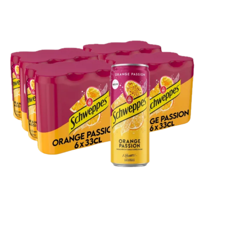 Schweppes Orange Passion (24 x 33cl blik)