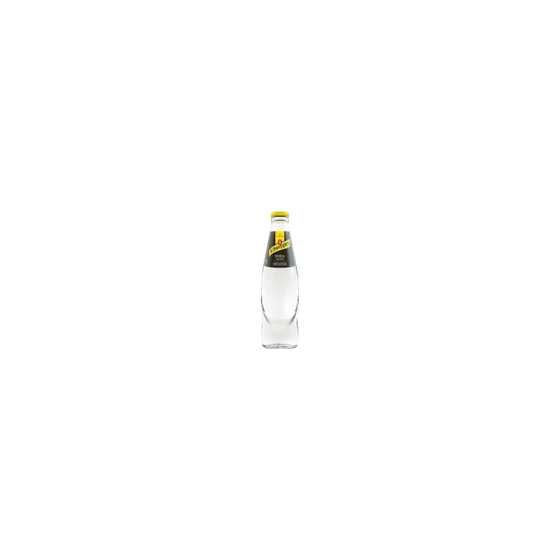 Schweppes Soda Water (Casier de 24 x 25cl)