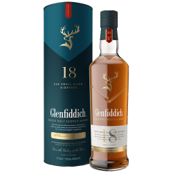 Glenfiddich 18 years  - 40% vol - 70cl