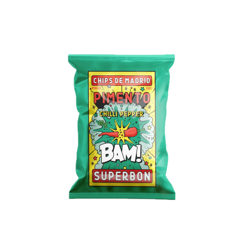 Chips Superbon Piment 25x40g 