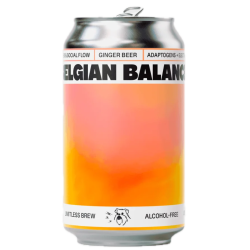 Belgian Balance Ginger Beer - 0,4% (24 x 33cl Canettes)