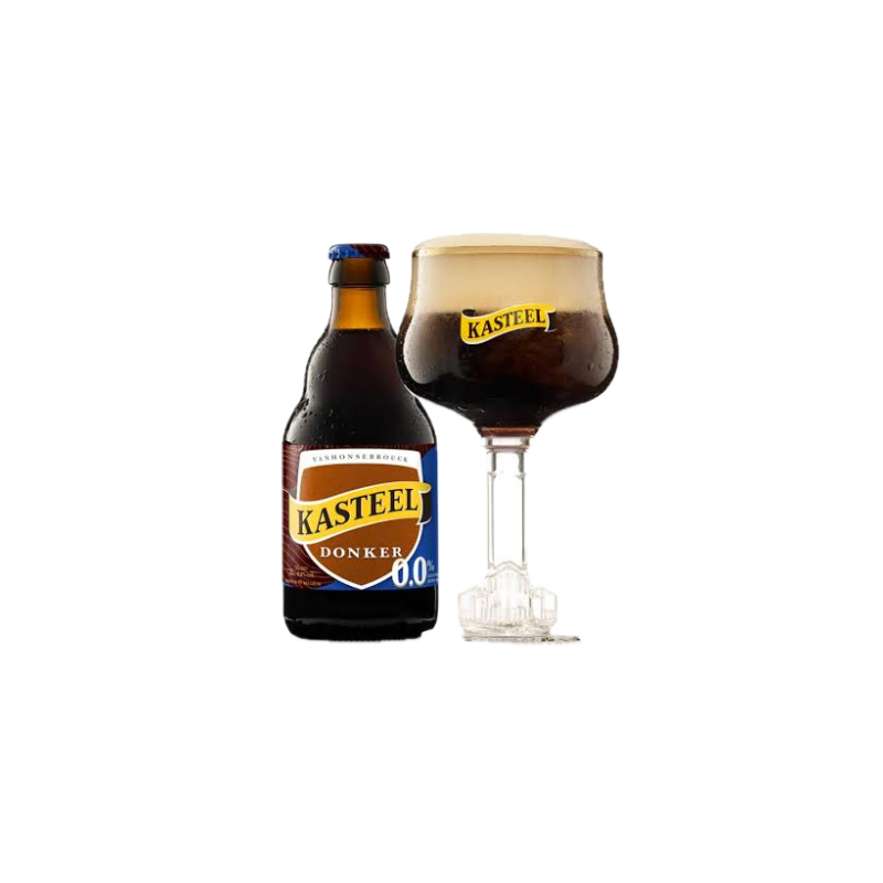 Kasteel Brune 0% Sans Alcool (Casier de 24 x 33cl)